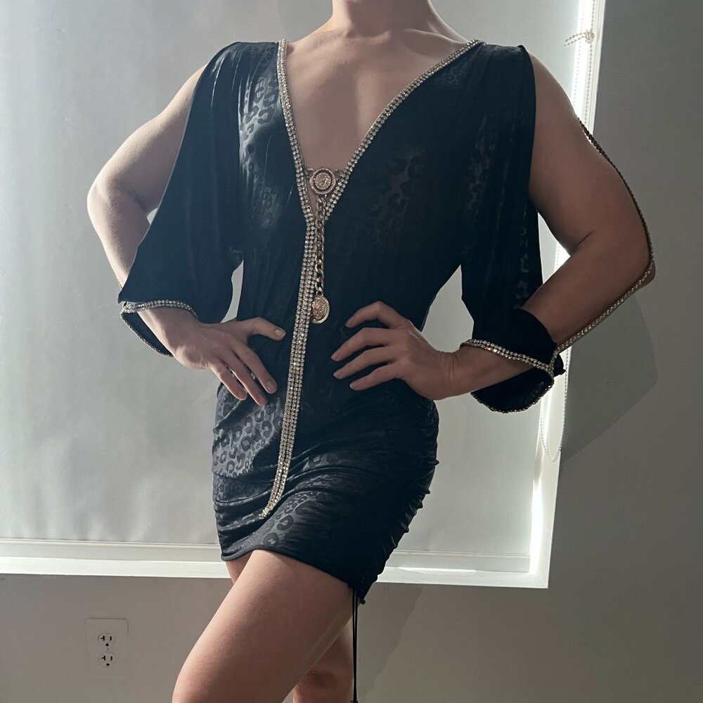 Versace style Miami Nightlife dress